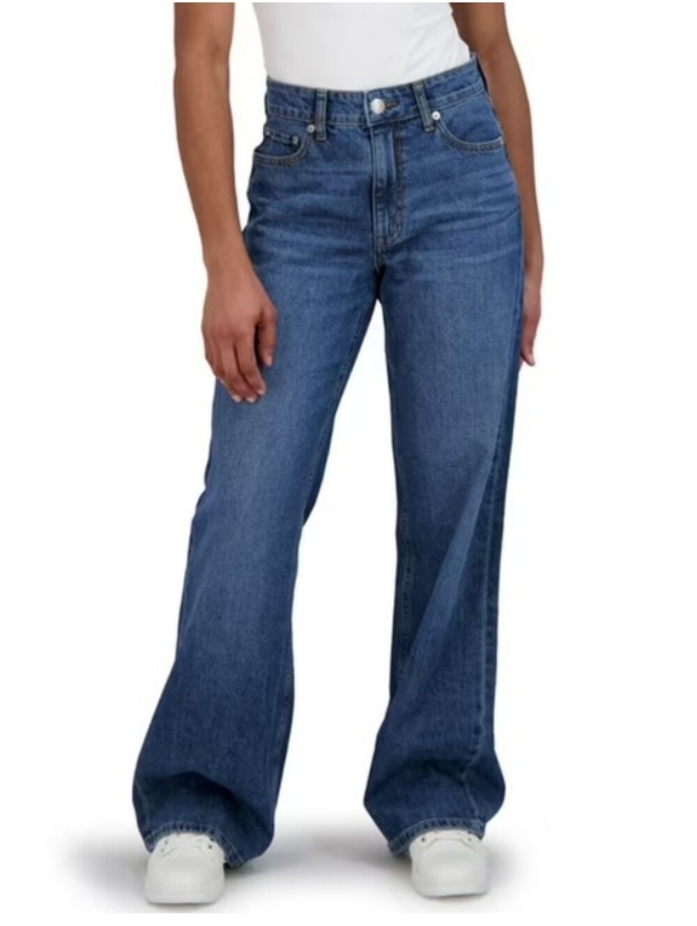 Aeropostale High-Rise Wide-Leg Dark Wash Jeans NWT Women's 12